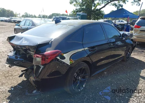 2025 Honda Civic Hybrid Sport/Sport Touring from USA, damaged, VIN 2HGFE4F88SH343378